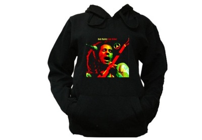 L BLUZA KAPTUR DAMSKA Bob Marley reggae JAMAJCA