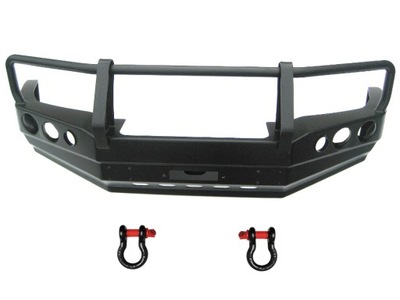 Бампер перед передний patrol gu4 отверстия na лампы фото №1