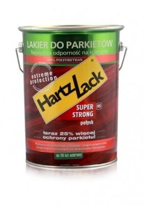 LAKIER DO PARKIET HartzLack SUPER STRONG 5L POŁYSK