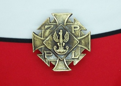 7 Pułk Piechoty Legionów odznaka pułkowa MAZOWSZE