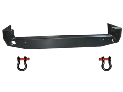 Бампер задня задній jeep grand cherokee zj сталевий фото №1