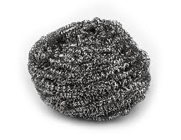 DRUCIAK SPIRALNY METALOWY DO GARNKÓW 15G 1 SZT