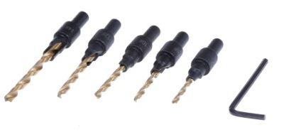 VŔTAČKA PRE KONFIRMATÓW 6-14 mm súprava TITAN 6pcs