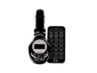 Transmiter fm mp3 4w1 SD/USB samochodowy