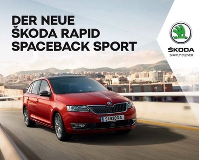 Skoda Rapid Spaceback prospekt 12 / 2017 Austria - milautoparts-fr.ukrlive.com