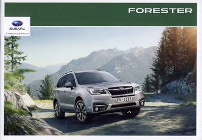 Subaru Forester prospekt 2017 Czechy - milautoparts-fr.ukrlive.com