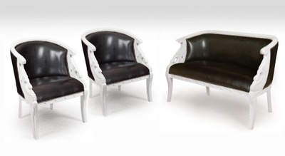 KOMPLET WYPOCZYNKOWY sofa + 2 fotele 83104-5c