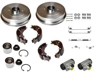 BEBNY 203MM BRAKE SHOES BEARING CYLINDERS RENAULT CLIO 2 II THALIA SYS.BOSCH - milautoparts-fr.ukrlive.com