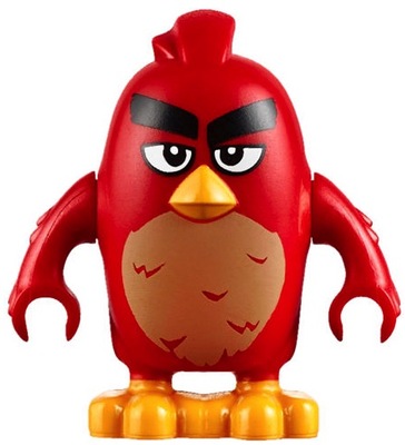 Lego Angry Birds figurka Red Czerwony 75825 NOWA