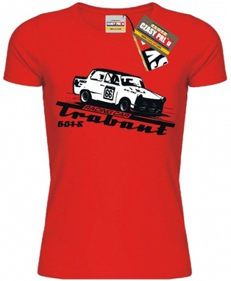 Trabant racing car 601s - k.damska NADRUK PRL -M