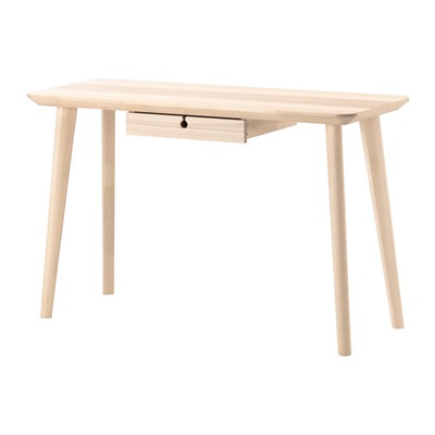 IKEA LISABO - biurko stolik biurowy