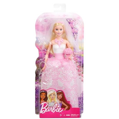 Barbie Lalka Panna Młoda - Mattel Lalka Ślubna