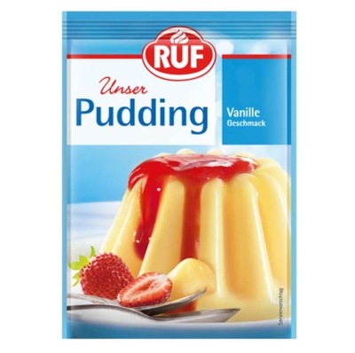 Budyń Pudding Waniliowy z Niemiec 5 opakowań RUF