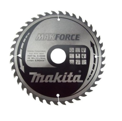 MAKITA kotúčová PÍLA na DREVO 190x30 40z B-08486