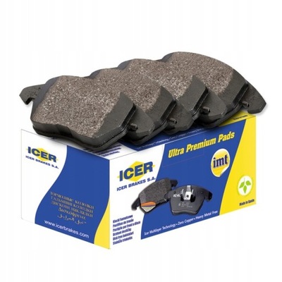 PADS BRAKE ICER CHEVROLET CRUZE FRONT - milautoparts-fr.ukrlive.com