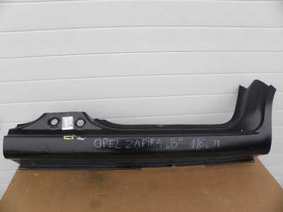 OPEL ZEFIRA B SILL LEFT SIDE 13239587 - milautoparts-fr.ukrlive.com