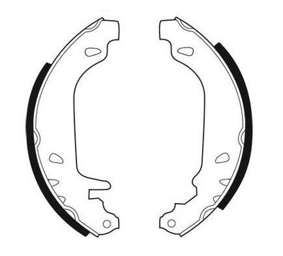 FERODO FSB243 BRAKE SHOES BRAKE SET - milautoparts-fr.ukrlive.com