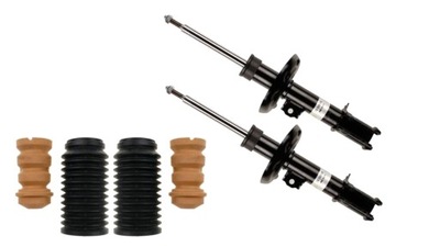 Амортизаторы перед vw fox polo 9n + защита фото №1