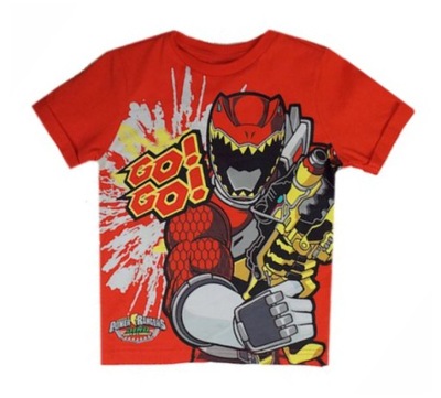 POWER RANGERS t shirt chłopięcy 92 cm HR