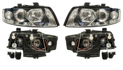 Nowe лампы фара audi a4 b6 00-04 oryg kpl 2sz фото №1
