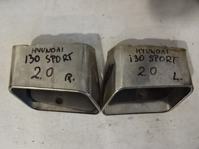 Наконечник выхлоп правая левая hyundai i30 sport фото №1