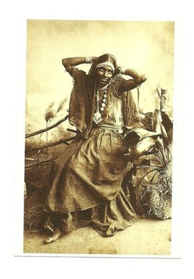 Pocztówka - Portret młodej Hinduski z Surinamu