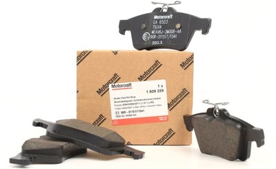 WITH FORD FOCUS MK2 MK3 FORD PADS BRAKE REAR - milautoparts-fr.ukrlive.com