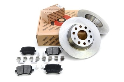 DISCS 286MM PADS REAR VW JETTA V A5 2005-2010R. - milautoparts-fr.ukrlive.com