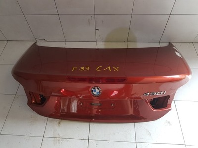 Кришка багажника задня задня bmw 4 f33 колір c1x фото №1
