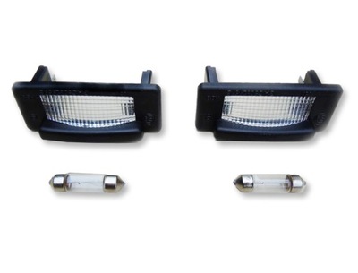 Sprinter vw lt лампа номерного знака регистрационный kpl фото №1