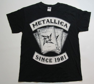 Metallica 30 years SINCE 1981 Heavy Metal TSHIRT L