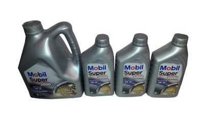 OIL MOBIL SUPER 3000 X1 FORMULA FE 5W30 7L 4L + 3 - milautoparts-fr.ukrlive.com