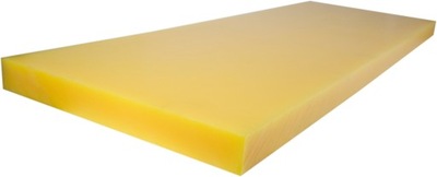 Płyta poliamid PA6-G+olej żółta 15x42x250 mm