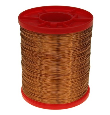 Drut miedziany nawojowy DNE-0,50mm GR1 lub GR2 1kg