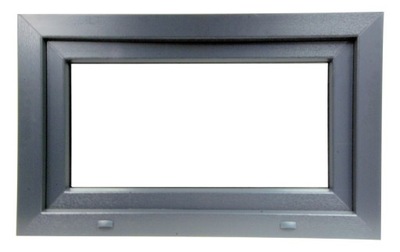 OKNO PCV 700 x 400 UCHYLNE ANTRACYT ZEWNĘTRZNY