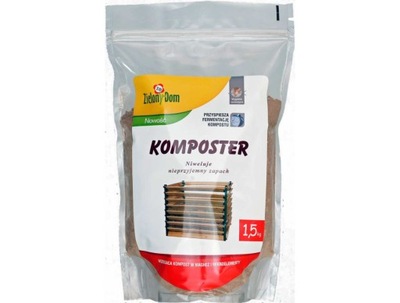 NAWÓZ KOMPOSTUJĄCY DO KOMPOSTU AKTYWATOR 1,5KG PL