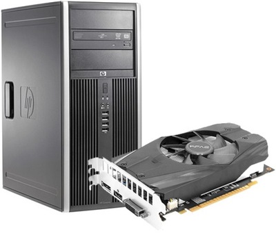 Komputer HP 8300 i5 8GB RAM GTX1050Ti 240SSD + 1TB