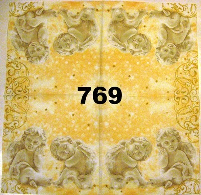 Serwetki do decoupage-1szt- NR 769