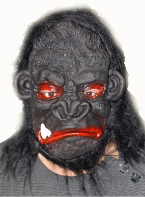 Maska Goryl Małpa Orangutan Małpy King Kong Kieł