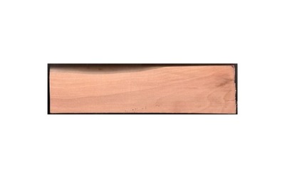 DR0725 Drewno jabłoń knifemaking nóż 20x5,3x4cm