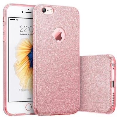 ETUI BROKAT 3in1 GLITTER do HUAWEI P30 LITE różowy