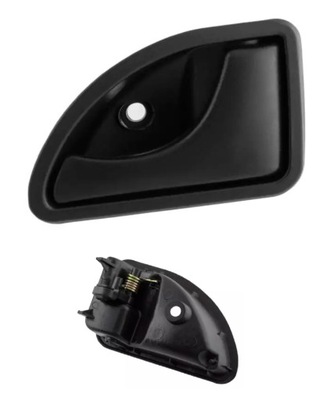 Ручка внутренняя правая renault kangoo 98-07 чёрный фото №1