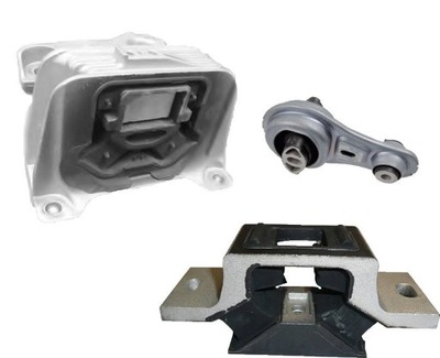 Подушка двигателя renault master iii opel movano b 2.3 dci 3szt kpl фото №1