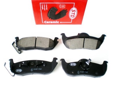 JEEP GRAND CHEROKEE PADS CERAMIC REAR 05-10 - milautoparts-fr.ukrlive.com