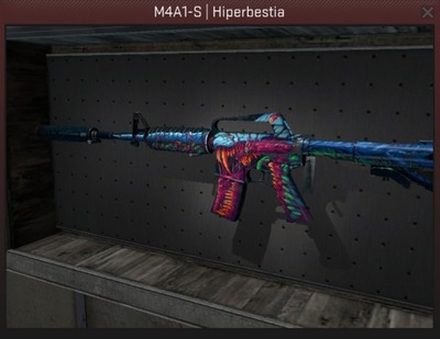 M4A1-S HIPERBESTIA HYPER BEAST CS GO CS2 skin