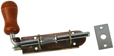 Zasuwka sprężynowa 120mm ocynkowana wąska PL
