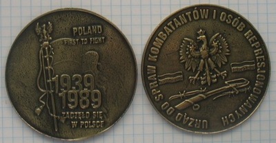 medal 1939 Zaczęło się w Polsce