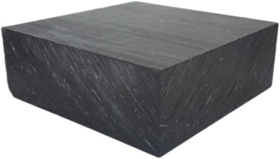 Płyta poliamid PA6+MoS2 czarna 6x100x600 mm
