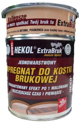 Impregnat do kostki brukowej HEKOL ExtraBruk 15L, najlepszy na rynku!