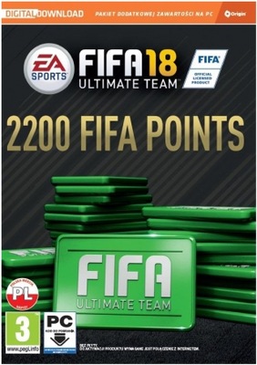 PC Fifa 18 Ultimate Team 2200 Points
